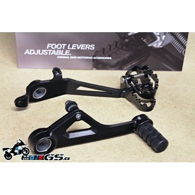 Nastavitelná nožní páka brzdy a řadička pro R1250GS/A, R1200GS/A LC 2013-2018