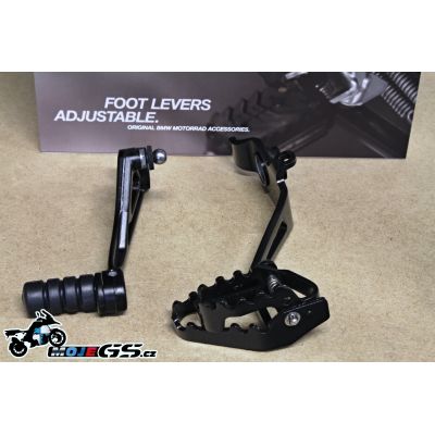Nastavitelná nožní páka brzdy a řadička pro R1250GS/A, R1200GS/A LC 2013-2018