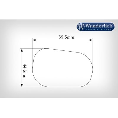 Rozšíření stojánku Wunderlich pro BMW R1250GS Adventure, R1200GS Adventure LC 2014-2018