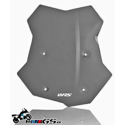 Plexi WRS 44cm pro BMW F850GS, tmavě kouřové