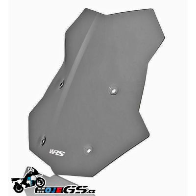 Plexi WRS 44cm pro BMW F850GS, tmavě kouřové
