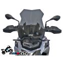 Plexi WRS 44cm pro BMW F850GS, tmavě kouřové