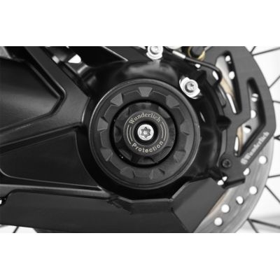 Víčko do kardanu s padacím protektorem Wunderlich pro R1250GS/A, R1200GS/A LC 2013-2018, stříbrné