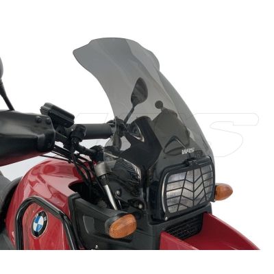 Plexi WRS 44cm pro BMW R1100GS, tmavěkouřové