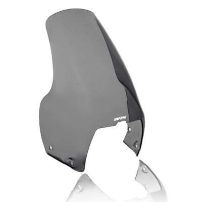 Plexi WRS 35cm pro BMW R1100GS, tmavě kouřové