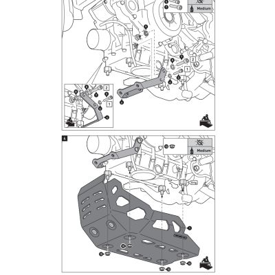 Kryt motoru SW-Motech pro BMW G310GS