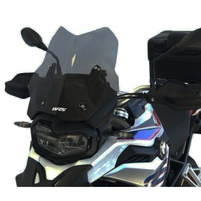 Sportovní plexi WRS 32cm pro BMW F750GS, tmavě kouřové
