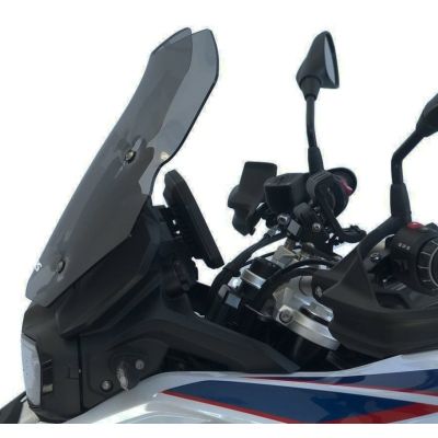 Sportovní plexi WRS 32cm pro BMW F750GS, tmavě kouřové