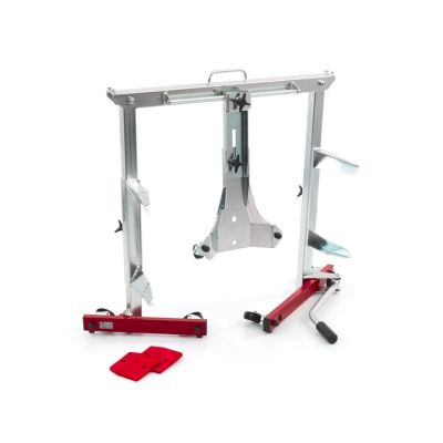 Pojízdný stojan pro snadné parkování v garáži