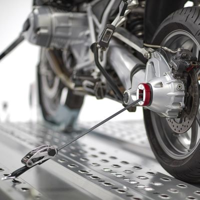 Popruhy pro přepravu motocyklů s kardanem