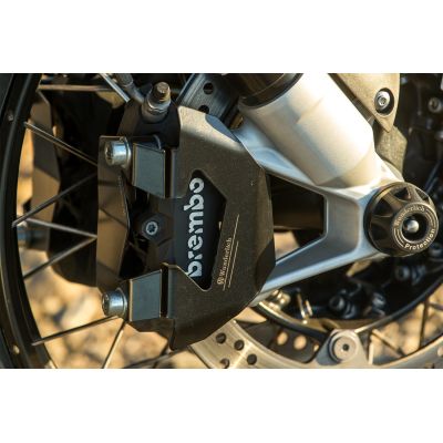 Kryty předních brzdových třmenů Wunderlich pro BMW R1250GS/A, R1200GS/A LC 2013-2018, černé