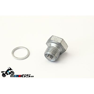 Vypouštěcí šroub oleje v kardanu R1150GS/A, R1100GS