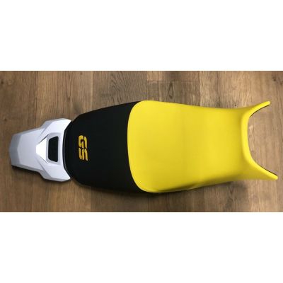 Snížené rallye sedlo 40 Years pro R1250GS/A, R1200GS/A LC 2013-2018, černo žluté