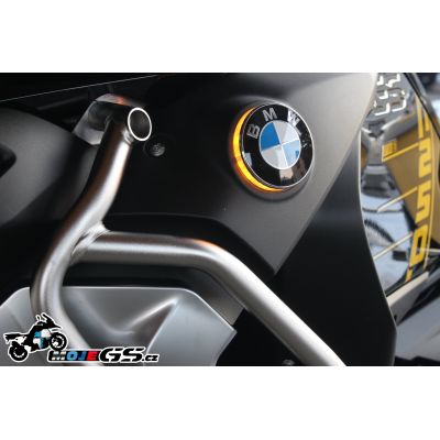 LED blinkry a denní svícení v logu BMW pro R1250G/A, R1200GS/A LC 2013-2018