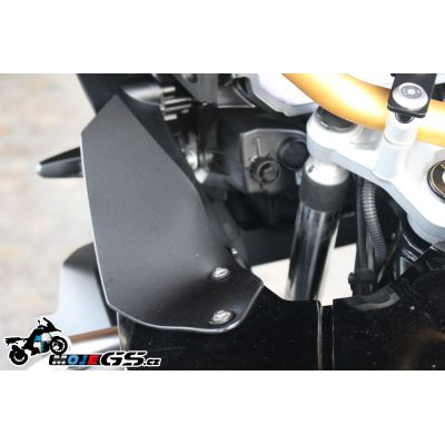 Velké boční deflektory WRS pro R1250GS/A, R1200GS/A LC 2013-2018, černé matné