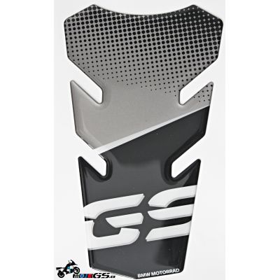 Tankpad s motivem GS na nádrž pro G310GS, černo-stříbrný