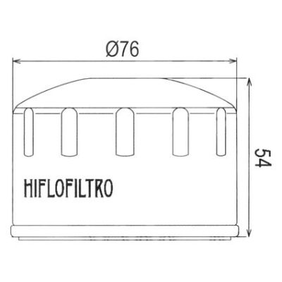 Olejový filtr Hiflo HF164