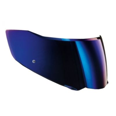 Plexi s pinlockem pro helmu BMW System 7 Carbon, zrcadlově modré