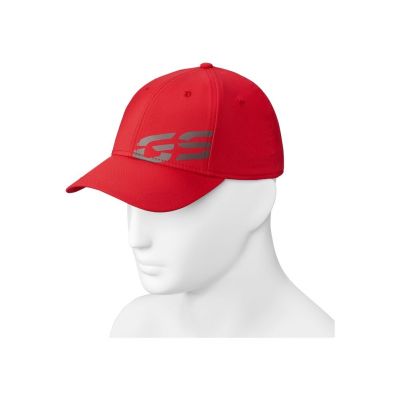 Čepice BMW Motorrad s logem GS, červená