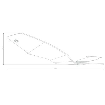 Boční deflektory Wunderlich Ergo pro R1250GS, R1200GS LC 2017-2018, čiré