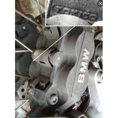 Sada brzdových destiček TRW Lucas MCB736 na přední kotouč pro BMW R1150GS Adventure s brzdiči BMW-Tokico