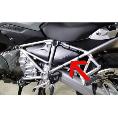 Originální kryty chladičů + kryty proti vodě do rámu pro R1250GS, R1200GS LC 2017-2018