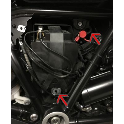 Gumová průchodka krytu baterie pro R1250GS/A, R1200GS/A LC 2013-2018