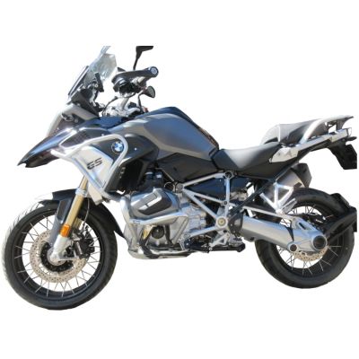 Velký klasický padací rám Heed pro BMW R1250GS 2018+, stříbrný