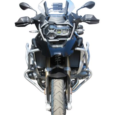 Velký klasický padací rám Heed pro BMW R1250GS 2018+, stříbrný