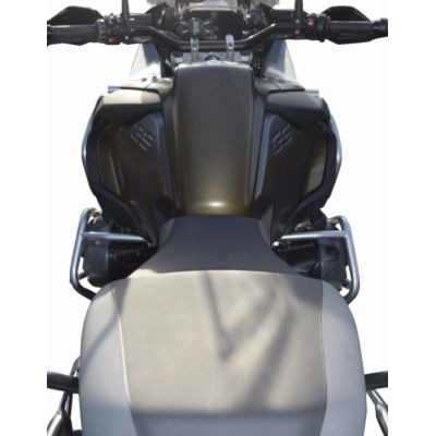 Velký zesílený padací rám Heed pro BMW R1250GS Adventure 2018+, stříbrný