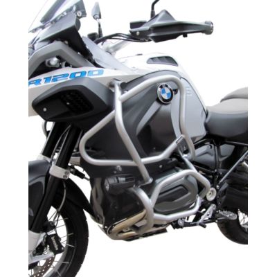 Velký zesílený padací rám Heed pro BMW R1200GS Adventure 2014-2018, stříbrný