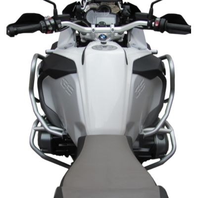 Velký zesílený padací rám Heed pro BMW R1200GS Adventure 2014-2018, stříbrný