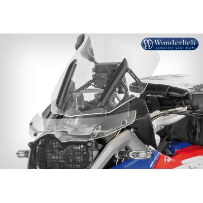 Přední deflektor Wunderlich Ergo nad světlo pro R1250GS/A, R1200GS/A LC 2013-2018, čirý