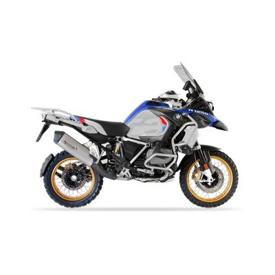 Výfuk HP Corse SPS Inox pro R1250GS/A LC 2018+, stříbrný