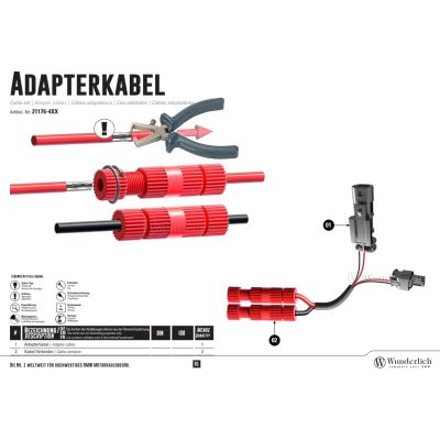 Konektor - rozdvojka pro připojení navigace a příslušenství