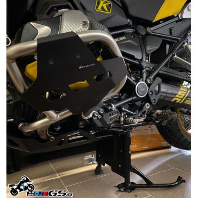 Ochranné kryty Wunderlich do originálních padacích rámů pro R1250GS/A 2018+, černé