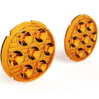 Krycí skla pro LED Denali D7, oranžová