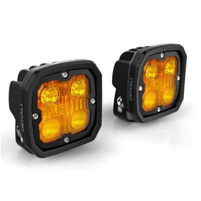 Krycí skla pro LED Denali D4, oranžová