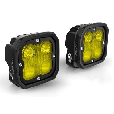 Krycí skla pro LED Denali D4, žlutá