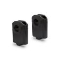 Zvýšení řídítek SW-Motech o 50mm nahoru pro 22mm řídítka, černé