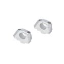 Zvýšení řídítek SW-Motech o 30mm nahoru a variabilní přiblížení o 0-30mm pro 32mm řídítka, stříbrné