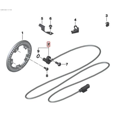 Snímač otáček předního a zadního kola R1250GS/A, R1200GS/A LC 2013-2018, G310GS