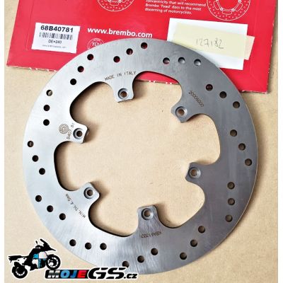 Zadní brzdový kotouč Brembo pro BMW F650GS/Dakar 2000-2007, G650GS