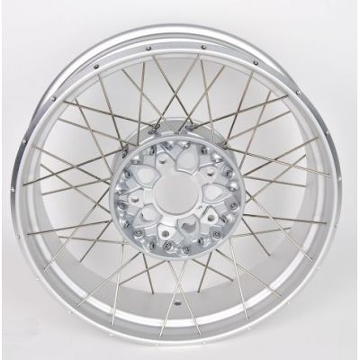 Zadní paprskové kolo R1250GS/A, R1200GS/A LC 2013-2018, stříbrné