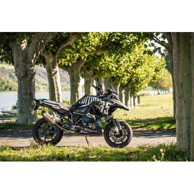 Zvýšené přední sedlo Wunderlich Aktivkomfort pro R1250GS/A, R1200GS/A LC 2013-2018, edice HP