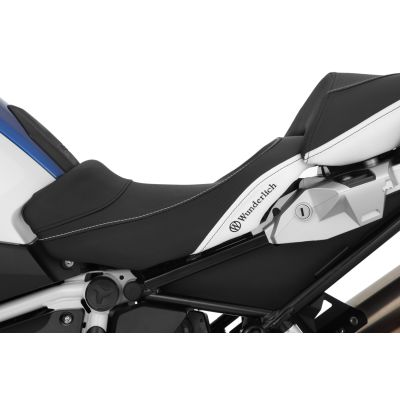 Snížené přední sedlo Wunderlich Aktivkomfort pro R1250GS/A, R1200GS/A LC 2013-2018, edice HP