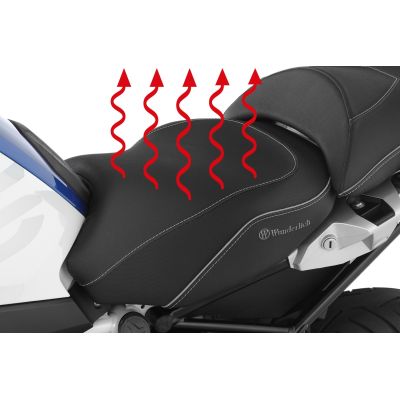 Vyhřívané zvýšené přední sedlo Wunderlich Aktivkomfort pro R1250GS/A, R1200GS/A LC 2013-2018