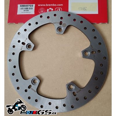 Zadní brzdový kotouč Brembo pro BMW BMW R1200GS/A 2004-2012, F850GS/A, F800GS/A, F750GS, F700GS, F650GS 2008-2012