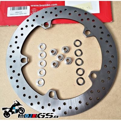 Přední brzdový kotouč Brembo pro BMW BMW R1250GS/A, R1200GS/A LC 2013-2018, R1200GS/A 2008-2012, F850GS/A, F750GS