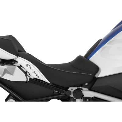 Vyhřívané Plug and Play snížené přední sedlo Wunderlich Aktivkomfort pro R1250GS/A 2021+, edice HP